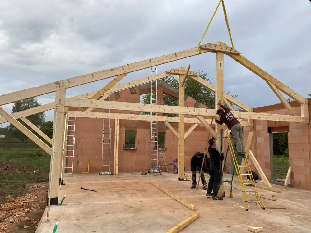 conception ossature bois près de Libourne